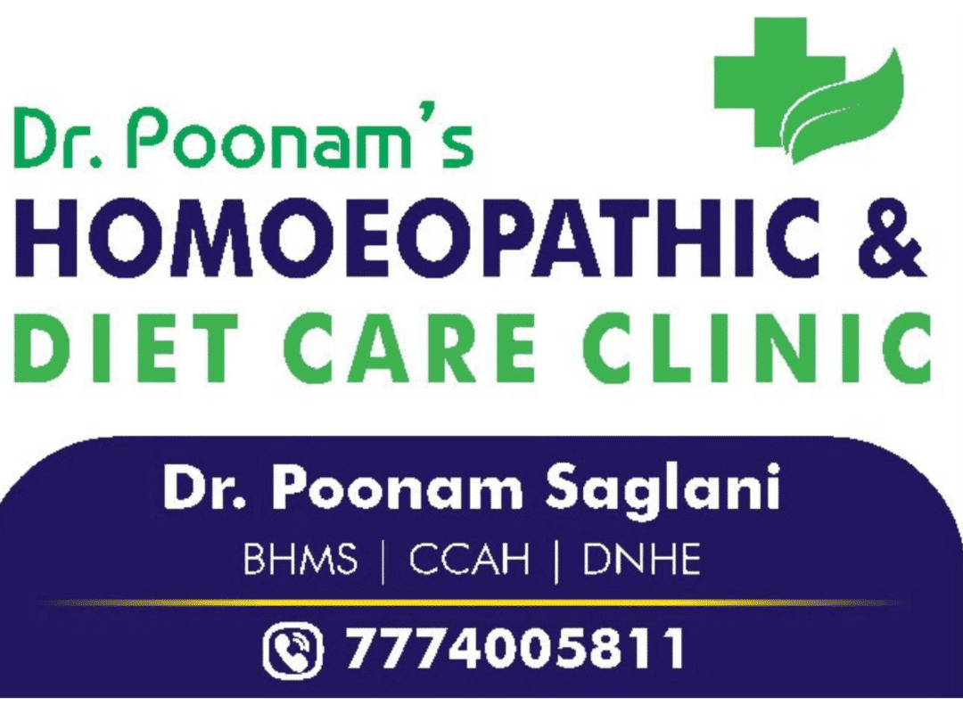 Dr. Poonam's Homeopathy (Homoeopathic) clinic Diet Care